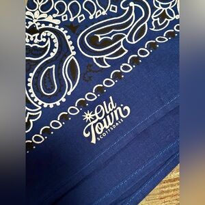 Old Town Scottsdale Blue Bandana